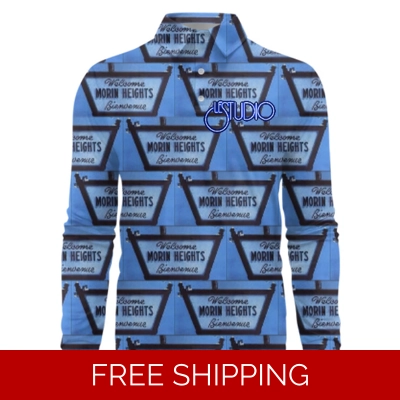 Le Studio Morin-Heights Pilot Custom 3D Long-Sleeved Polo Shirt